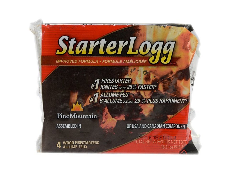 Pine Mountain Firestarters StarterLogg Firestarting Blocks, 4 Count (Pack of 6) N6