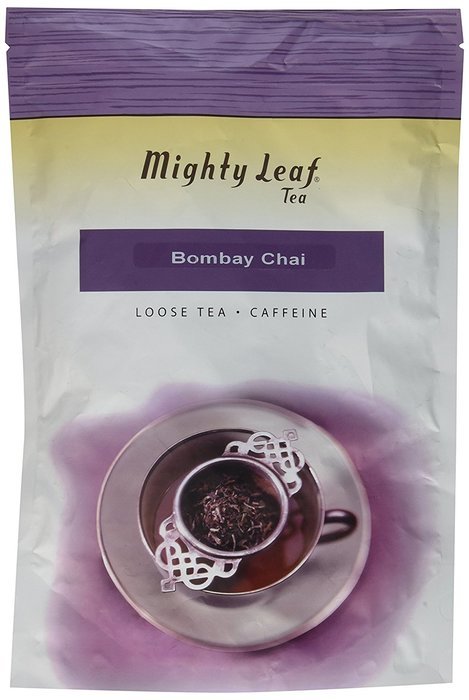 Mighty Leaf Tea, Bombay Chai, 15 Count Whole Leaf Pouch N5