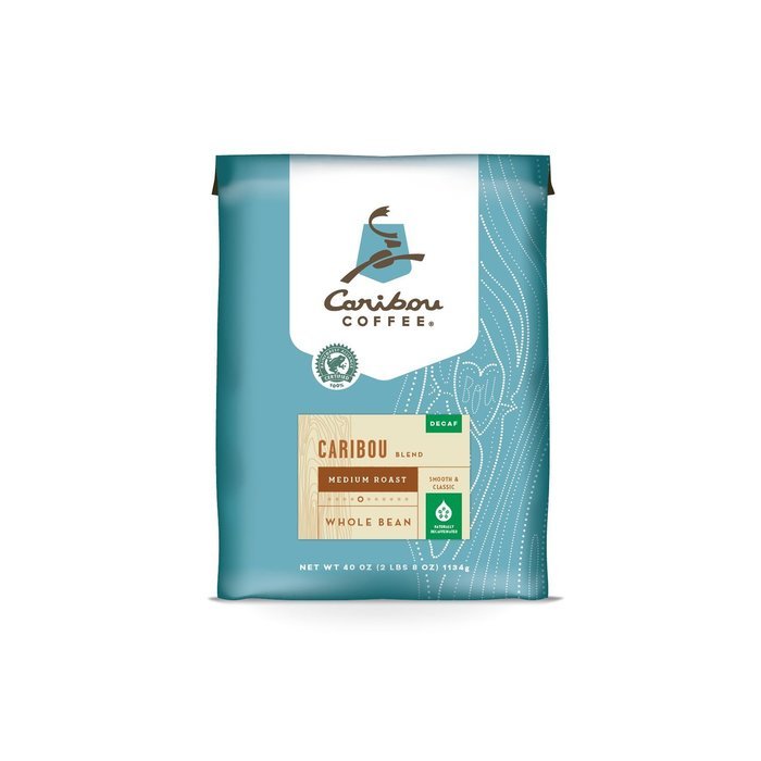 Caribou Coffee Mahogany Whole Bean, 12 Ounce Bag N39