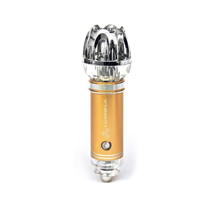 Top Quality Car Air Purifier / Ionizer by Luxnela. Removes Bad Odors, Smoke, Cigarette Smoke, Pollen, Dust (Black) N3
