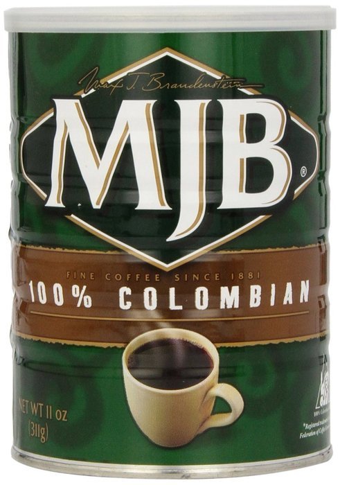 MJB Coffee 100% Colombian Ground, 23 Ounce N7