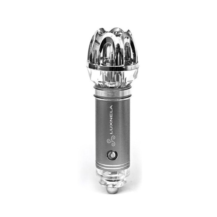 Top Quality Car Air Purifier / Ionizer by Luxnela. Removes Bad Odors, Smoke, Cigarette Smoke, Pollen, Dust (Black) N4
