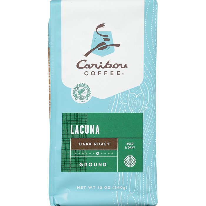 Caribou Coffee Mahogany Whole Bean, 12 Ounce Bag N56