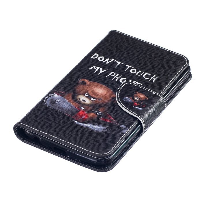 LG K10 Case,LG K10 Cover,ikasus Colorful Painted Premium PU Leather Fold Wallet Pouch Case Flip Stand Credit Card... N2