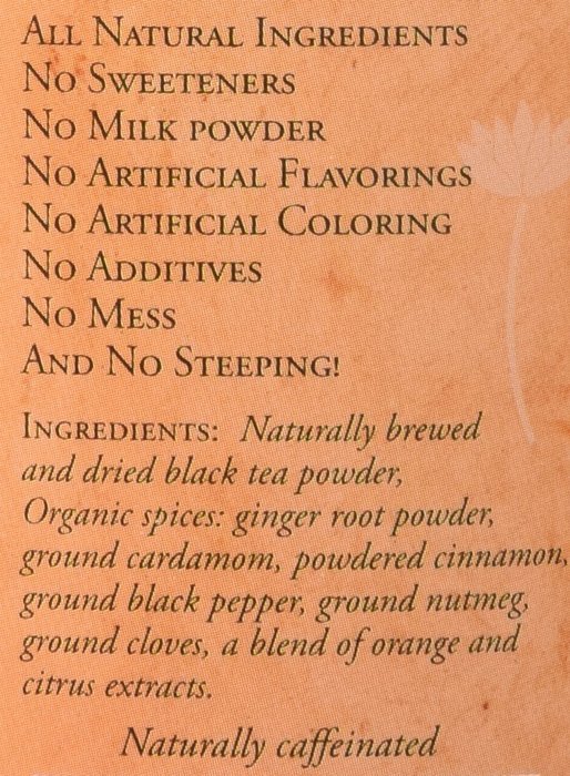 Blue Lotus Mandarin Masala Chai - 3 oz Tin (100 cups)
