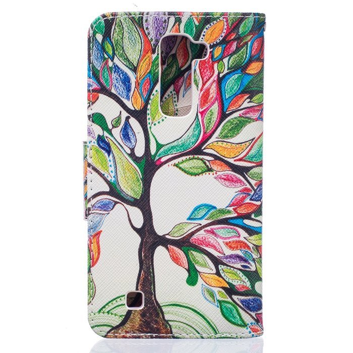 LG K10 Case,LG K10 Cover,ikasus Colorful Painted Premium PU Leather Fold Wallet Pouch Case Flip Stand Credit Card... N5