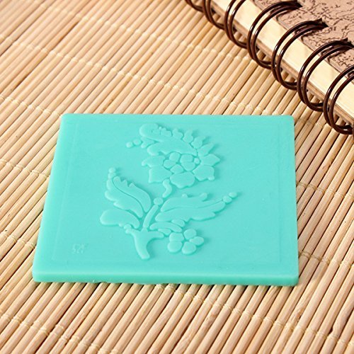 "Flower Shaped Lace Mold Fondant Cake Tools Silicone Mould" shopping