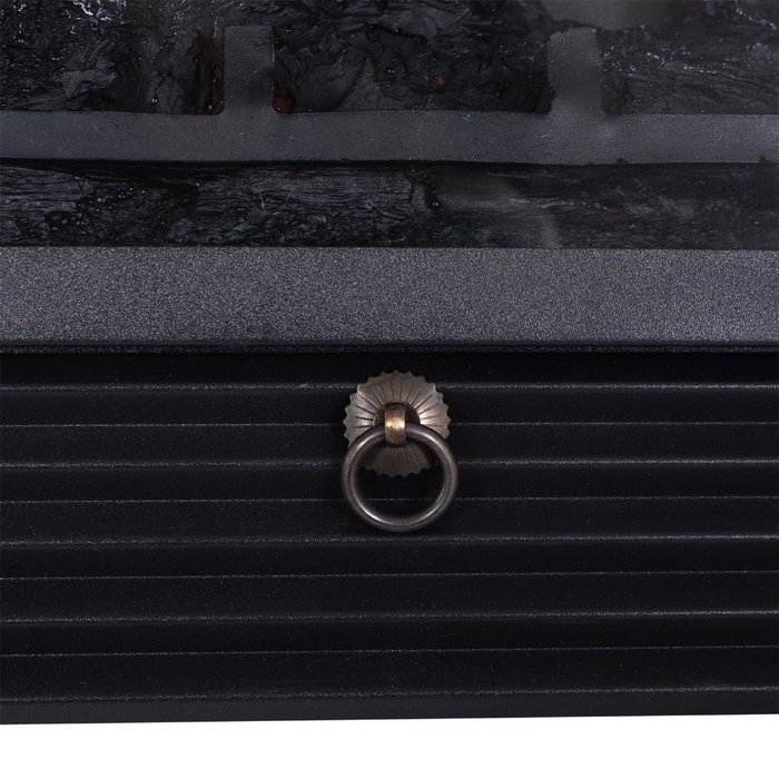 Tek Widget 28.5 Embedded Electric Fireplace Heater with Glass View N8