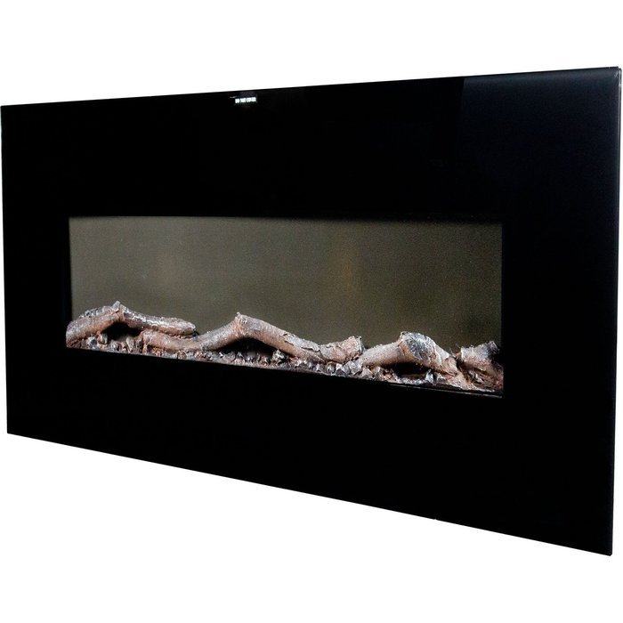 Warm House VWWF-10306 Valencia Widescreen Wall-Mounted Electric Fireplace with Remote Control N8