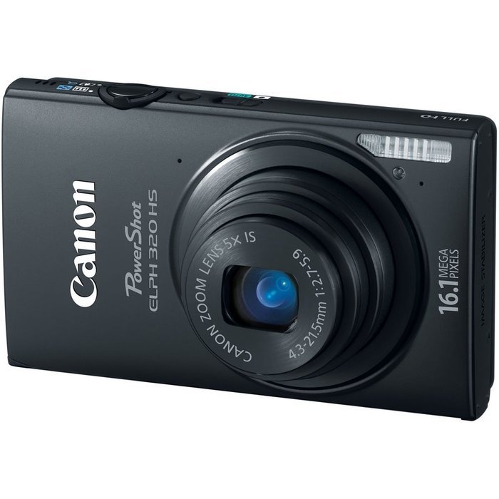 Canon PowerShot ELPH 320 HS 16.1 MP Wi-Fi Enabled CMOS Digital Camera with 5x Zoom 24mm Wide-Angle Lens with 1080p... N3
