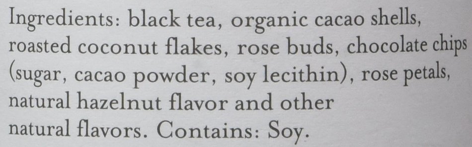 Tea Forte HAZELNUT TRUFFLE Loose Leaf Black Tea, 3.5 Ounce Tea Tin N3