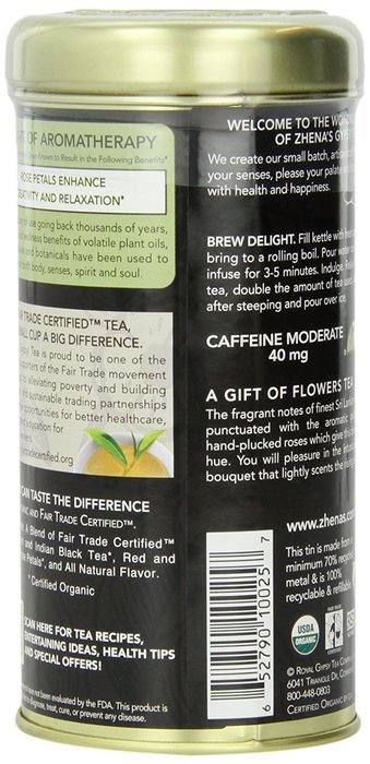 Zhena's Gypsy Tea, Gypsy Rose, 22 Count Tea Sachet, 1.55oz N3