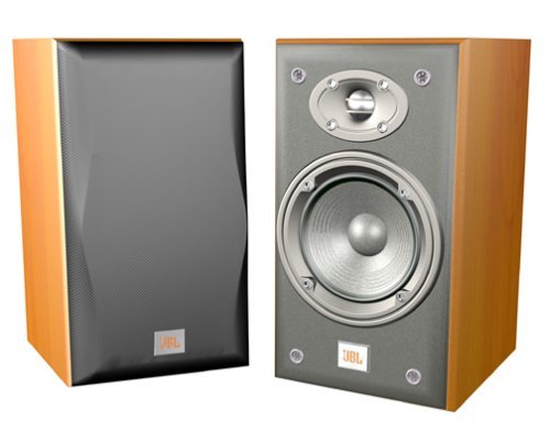 JBL Northridge E20 2-Way 5-Inch Bookshelf Speakers, Pair (Cherry)