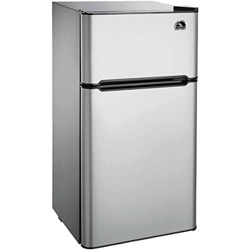 New Igloo FR459 4.5 Cubic-ft 2-Door Stainless Steel Refrigerator