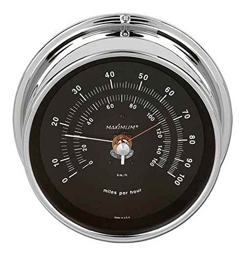 Maximum Vigilant w Black Dial & Chrome Case
