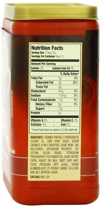Hills Bros Cappuccino Sugar-Free French Vanilla, 12 Ounce N26