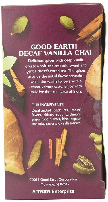 Good Earth Sweet Chai of Mine Chai Tea, 18 Count Tea Bags (Pack of 6) N16