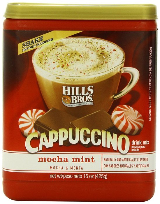 Hills Bros Cappuccino Sugar-Free French Vanilla, 12 Ounce N33