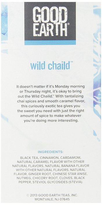 Good Earth Sweet Chai of Mine Chai Tea, 18 Count Tea Bags (Pack of 6) N20