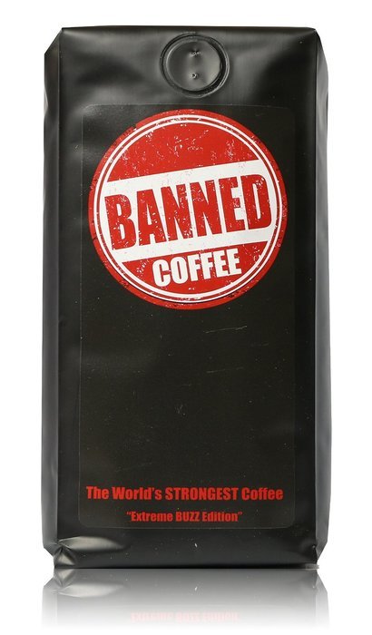 Banned Coffee | The Strongest Coffee in the world | Super Strong Caffeine Content | Our Best Medium Dark Roast... N12