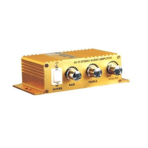 12v 2.0channel Hifi Stereo Car Home Audio Amplifier 180w