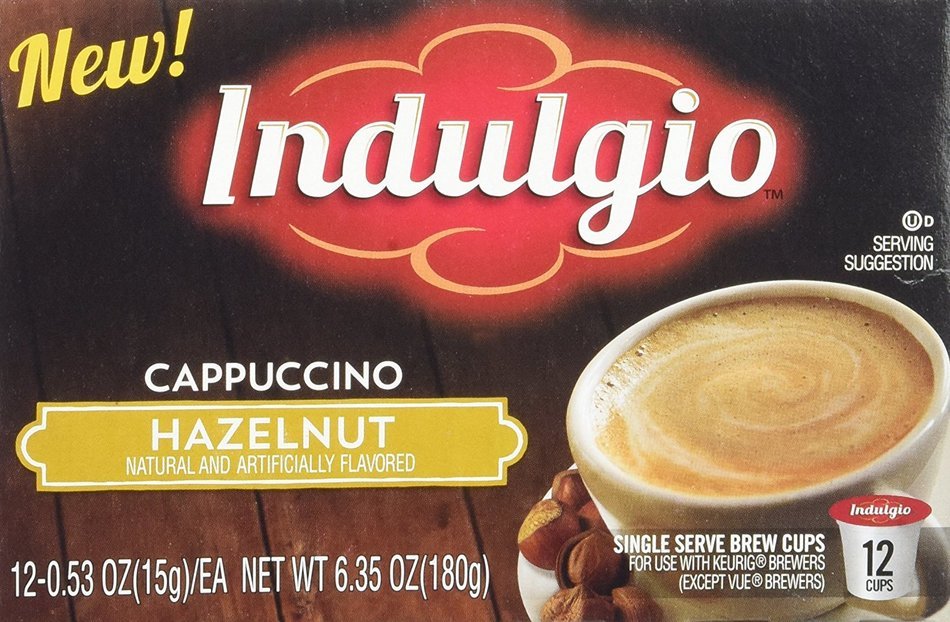 Indulgio French Vanilla Cappuccino Single Serve K-cup, 42 Count (Compatible with 2.0 Keurig Brewers) N29