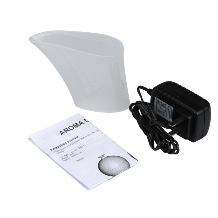 DZT1968 White LED Color Ultrasonic Air Humidifier Oil Aroma Diffuser Purifier Steam Mist N3