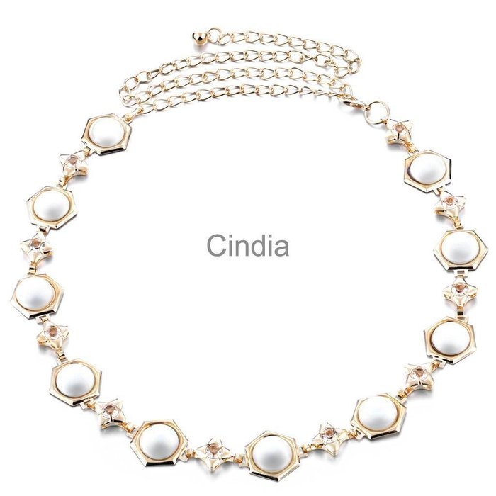 Elegant Ladies Rhinestone Belly Jewelry Waist Chain Belt for Party Dress Hot N2