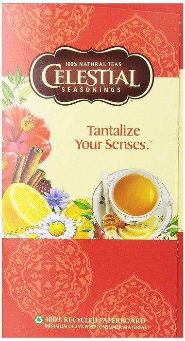 Celestial Seasonings India Spice Chai, K-Cup Portion Pack for Keurig K-Cup Brewers, 24-Count N8