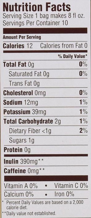 Teeccino Herbal Coffee, French Roast, Caffeine-Free, 25-Count Tea Bag N42