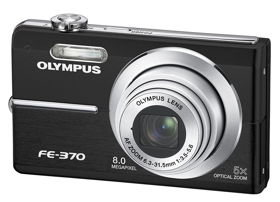 Olympus FE370 8MP Digital Camera with 5x Optical Dual Image Stabilized Zoom (Pink) N2