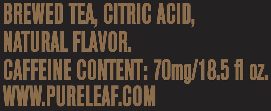 Pure Leaf Iced Tea, Unsweetened, Real Brewed Tea, 0 Calories, 18.5 Ounce (Pack of 12) N16