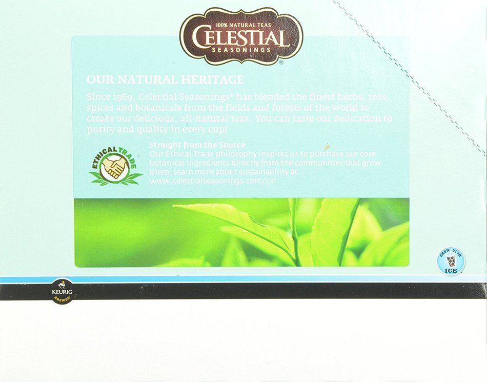 Green Mountain Coffee, Celestial Seasonings Southern Sweet Perfect Iced Tea, K-Cup Portion Pack for Keurig K-Cup... N12