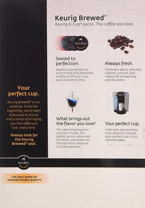 Barista Prima Decaf Coffee, Italian Roast, Rich. Dark. European., 24- Count K-Cup N10