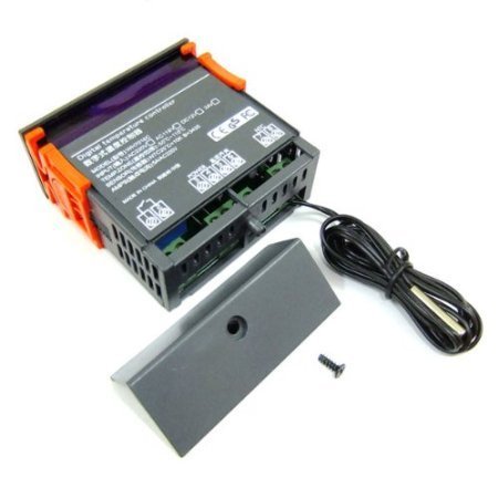 RioRand 220V AC Digital Electric Thermostat Space Air Water Heater Controller -50 to 110&deg;c N7