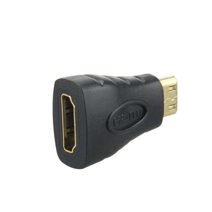 HDMI Mini Adapter,VCE (2-PACK) Gold Plated Mini HDMI to HDMI Male to Female Converter N2