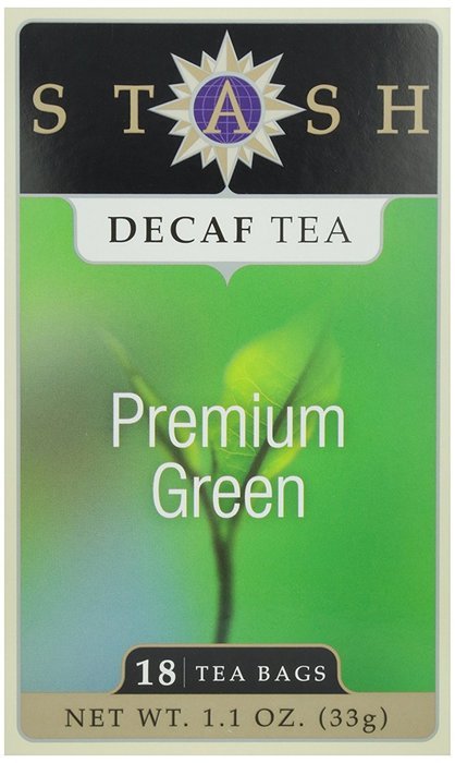 Stash, Decaf Premium Green Tea, Tea Bags, 18 ct N2