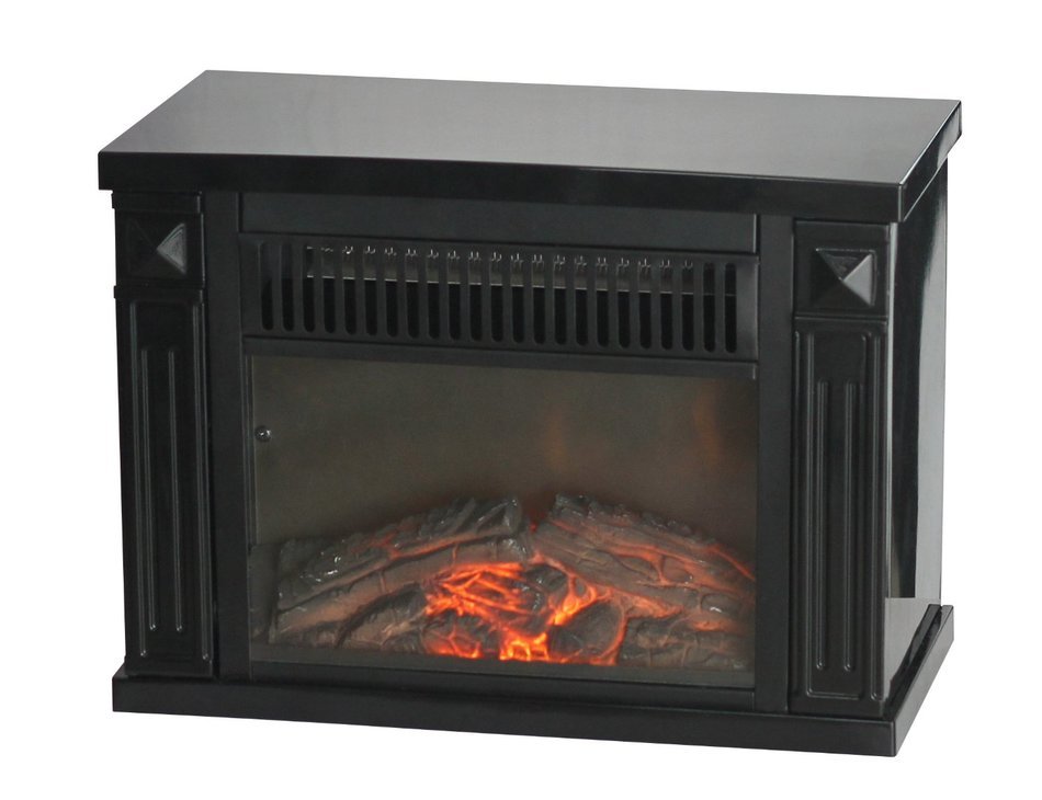 Comfort Glow Mini Hearth, Black, 4,100 BTU- EMF161