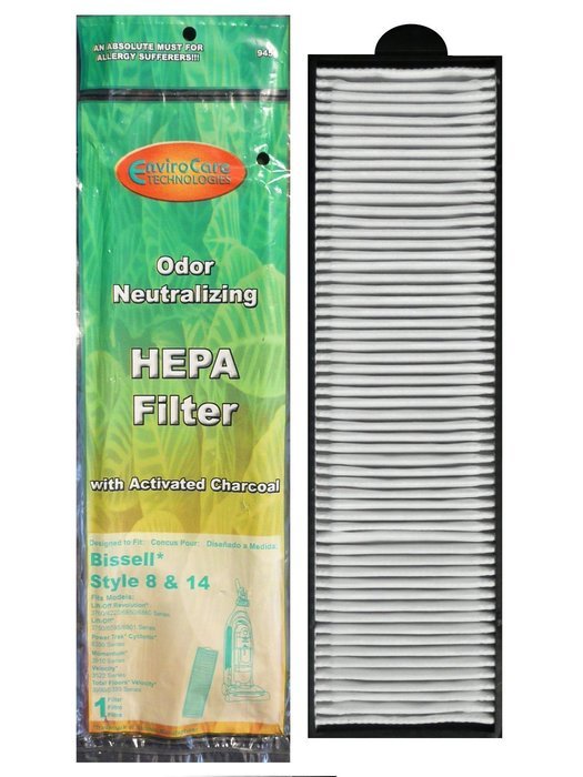 Bissell Style 8, 14 Pleated Post Motor Filter, 3910 Series (3 Pack)