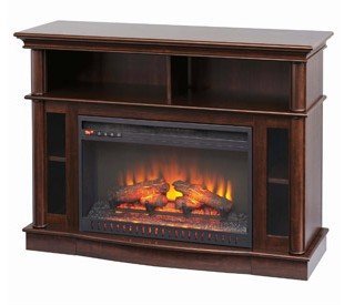 Better Homes and Gardens Media Electric Fireplace Ashwood Road, Brown N2
