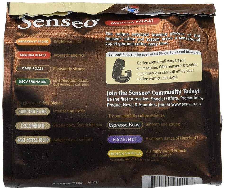 SENSEO Senseo&reg; Coffee Pods - Medium Roast (Pack of 6) N2