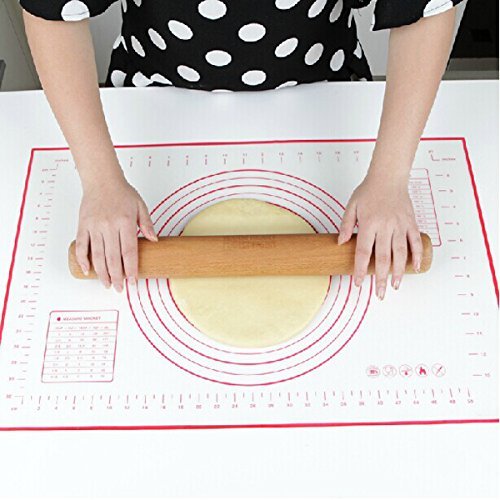 "Large Glass Fiber Platinum Silicone Dough Fondant Mat 60x40cm" shopping N7