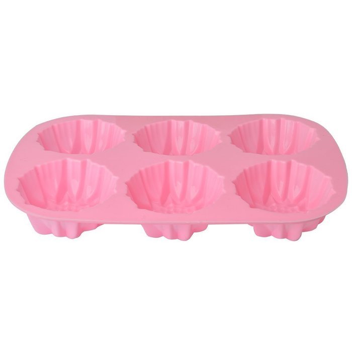 EVTECH(TM) 6 Cavity Sunflower Style Silicone Gel Non Stick Cake Bread Mousse Biscuit Ice Pudding Mold Chocolate... N2