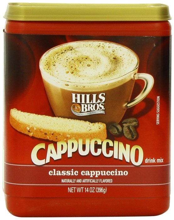 Hills Bros Cappuccino Sugar-Free French Vanilla, 12 Ounce N48