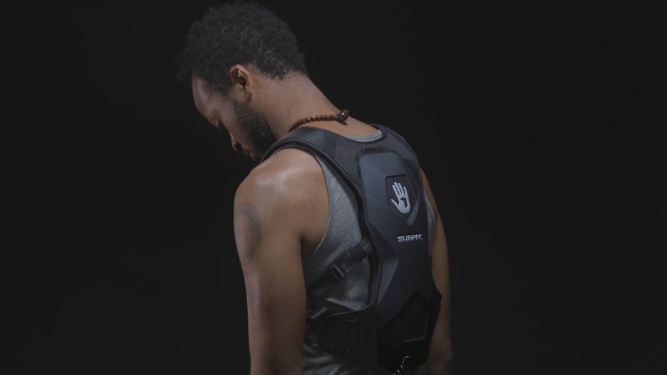 SubPac S2 Seatback Physical Sound System N4