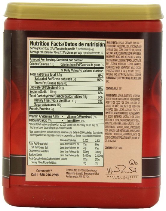 Hills Bros Cappuccino Sugar-Free French Vanilla, 12 Ounce N52