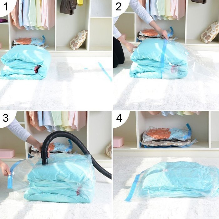 UCEC Vacuum Seal Storage Bags XXL Combo Sizes for Travel and Home (Pack of 1)