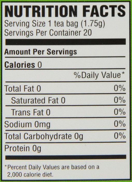 Carrington Green Tea, Original, 20 Tea Bags (Pack of 6) N2