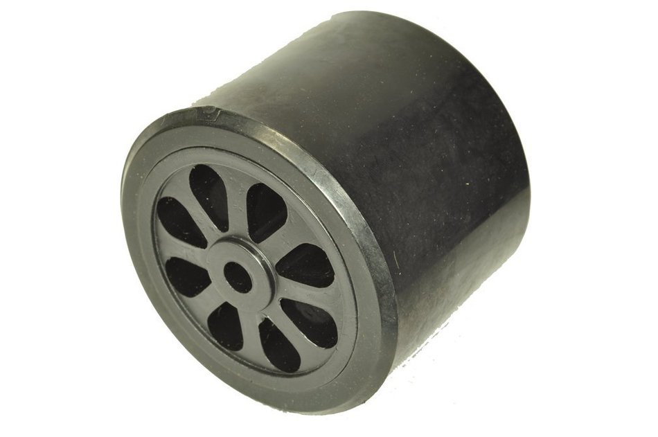 Royal Metal Upright Vacuum Cleaner Wheel, 2 Inch wide, 2 1/2 Inches in diameter, front or rear
