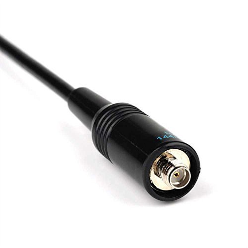 NSKI NA-771 Dual Band Soft Antenna (144/430Mhz) 15.6" For BaoFeng, Kenwood, Wouxun Compatible (UV-82 UV-5R BF-F8HP...